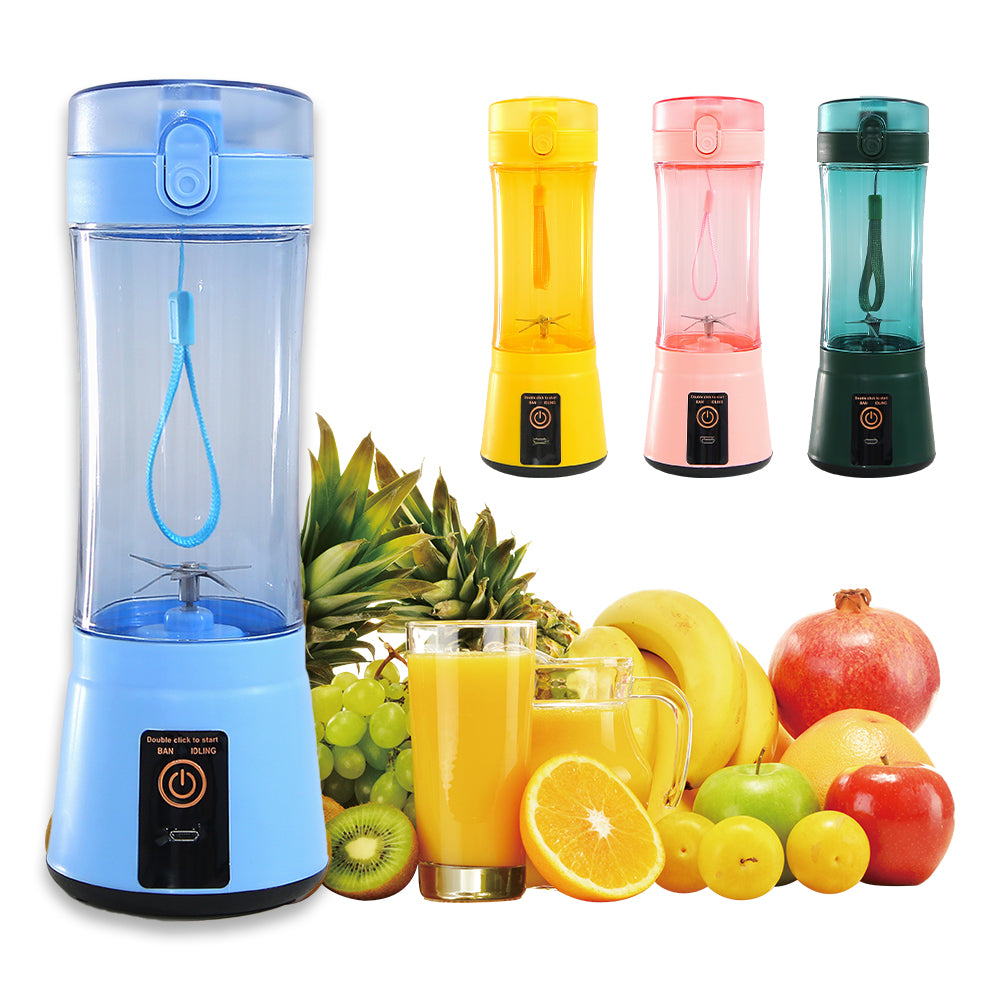 Portable Electric Fruit Juicer Wireless USB Rechargeable Mini Mixer Multifunction Summer Smoothie Blender