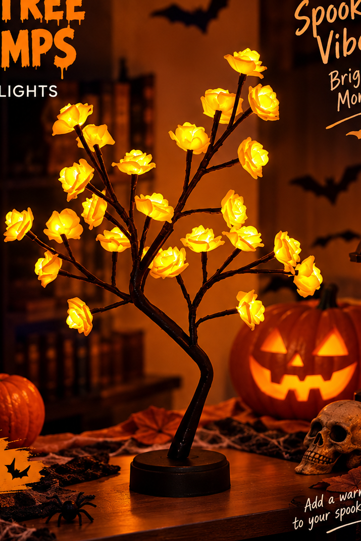 LumiBloom Rose Tree Table Lamp