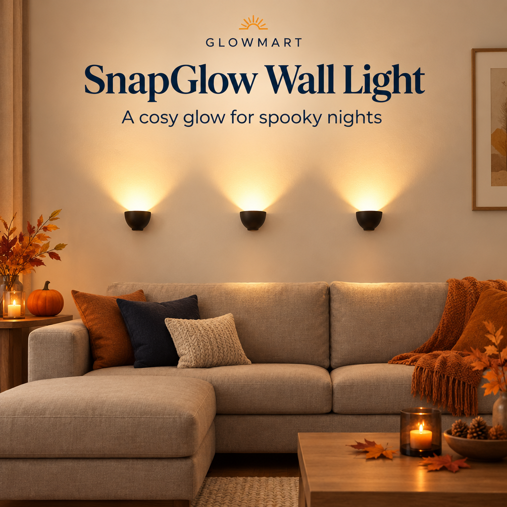 Glowmart Halloween image for SnapGlow Wall Light